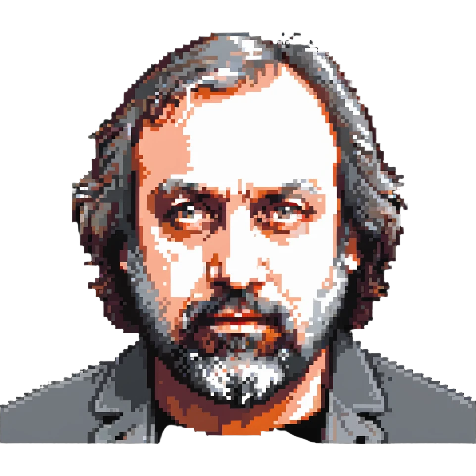 portrait of Slavoj Žižek emoji