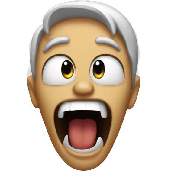 Scream emoji