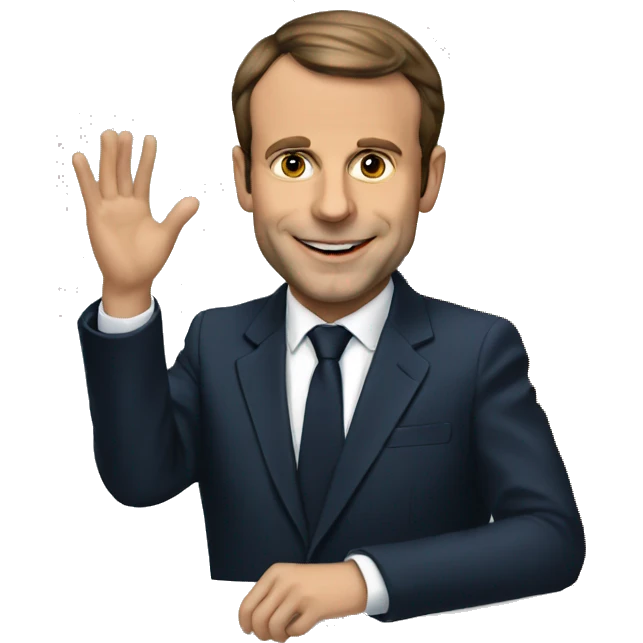 Emanuel macron emoji