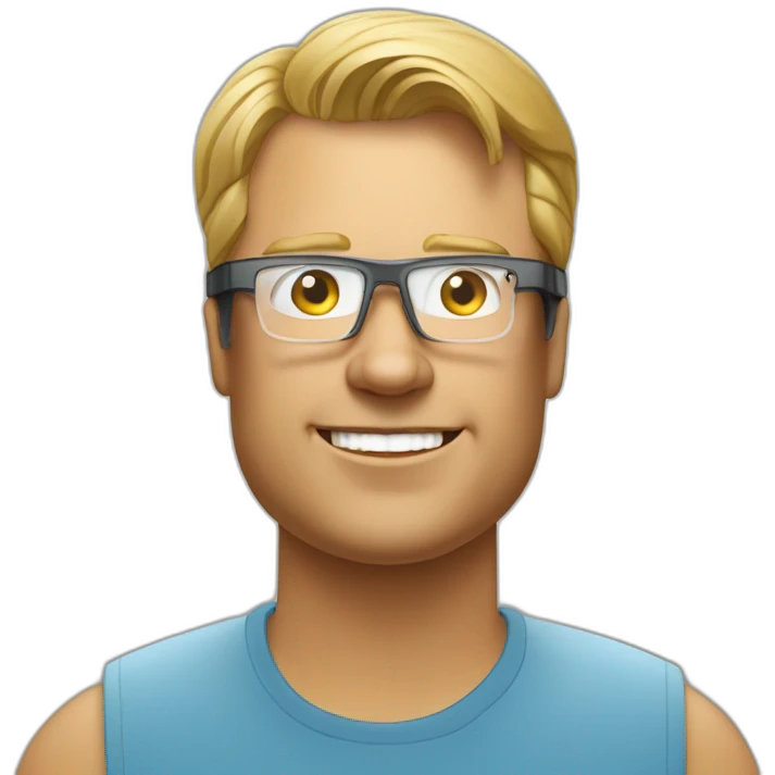 robert scoble wearing google glass emoji