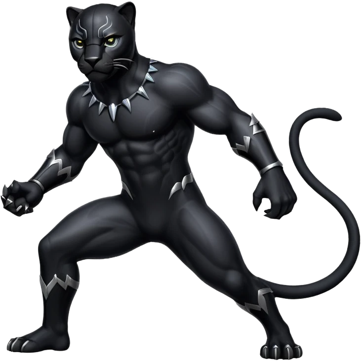 Panthère noire Bagheera emoji