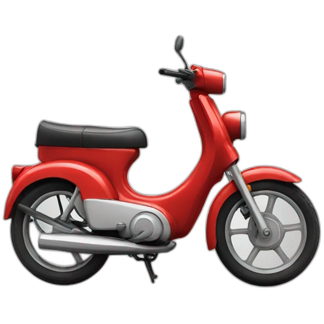 Mobylette emoji