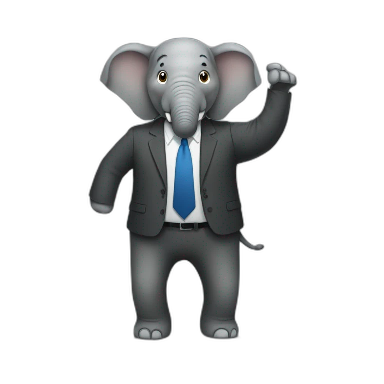 kevin the elephant manager emoji