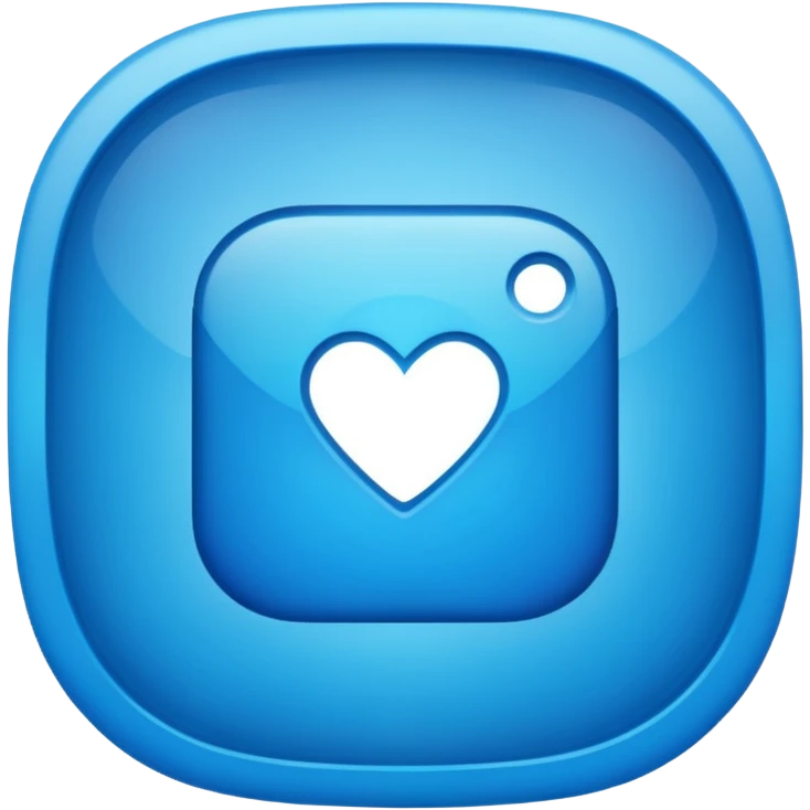 Instagram Blue Tik emoji