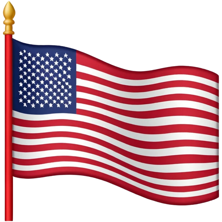 American flag turned upside down  emoji