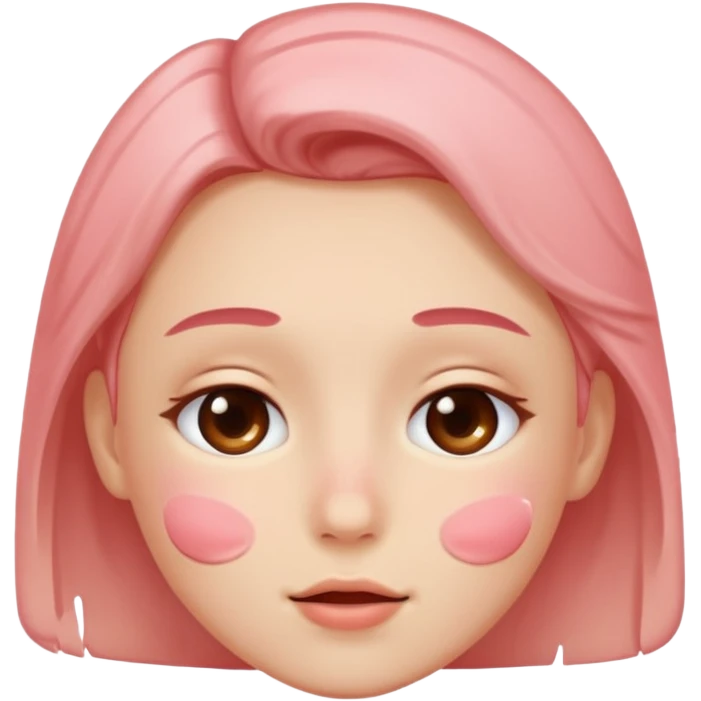 blushing with cum on their face emoji