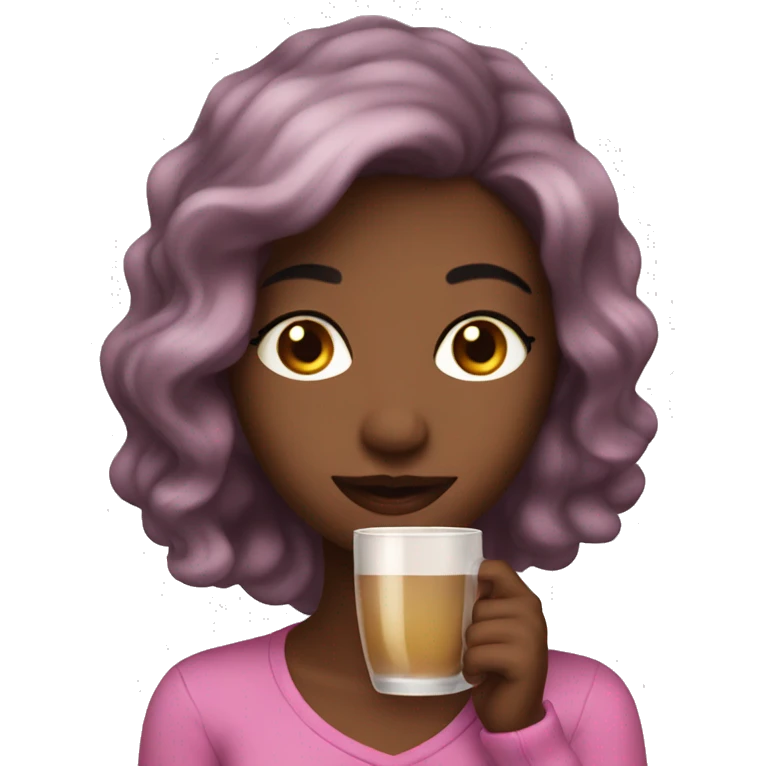 Hot Wine girly  emoji