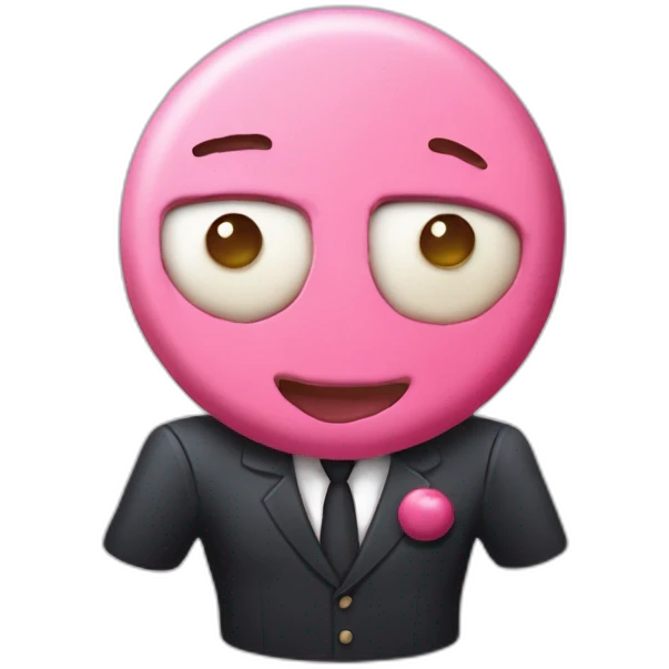 Macron mange un macaron emoji