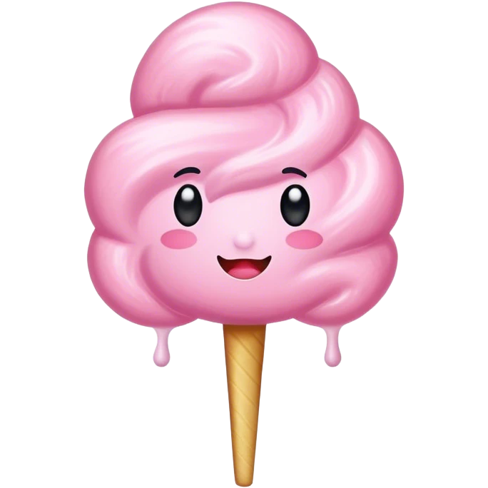 1950’s cotton candy emoji