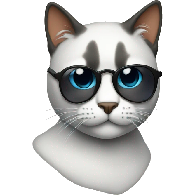 Cool cat  emoji