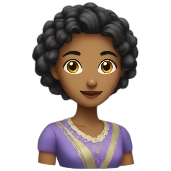 Vaïana emoji