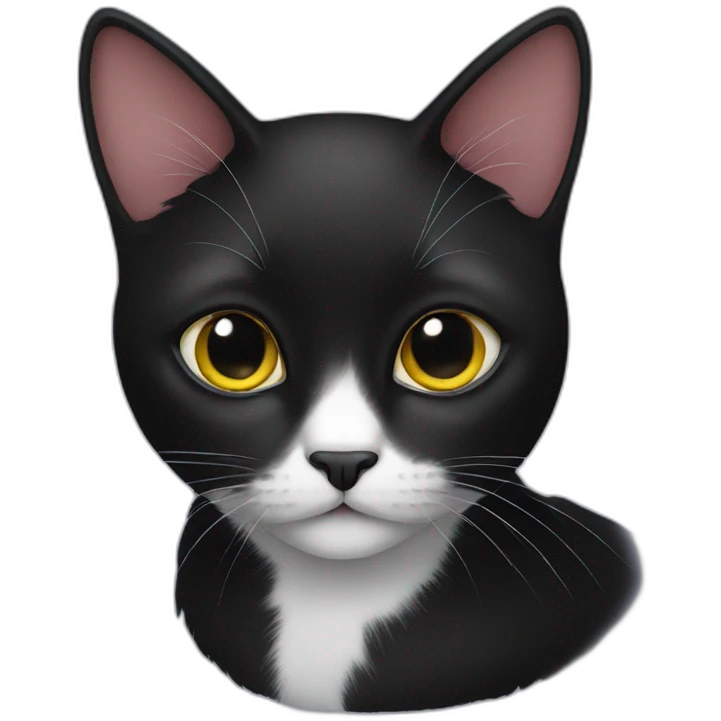 Black  cat emoji