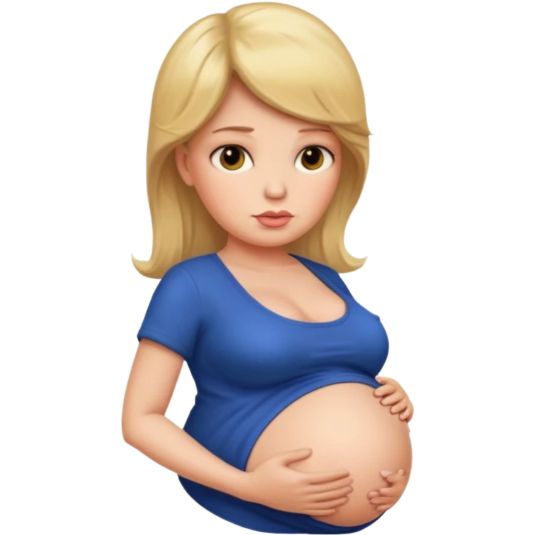 Pregnant Donald trump emoji
