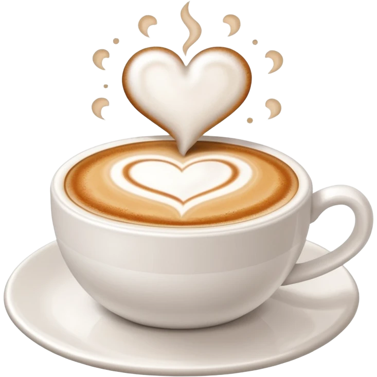 The Star Cappuccino emoji