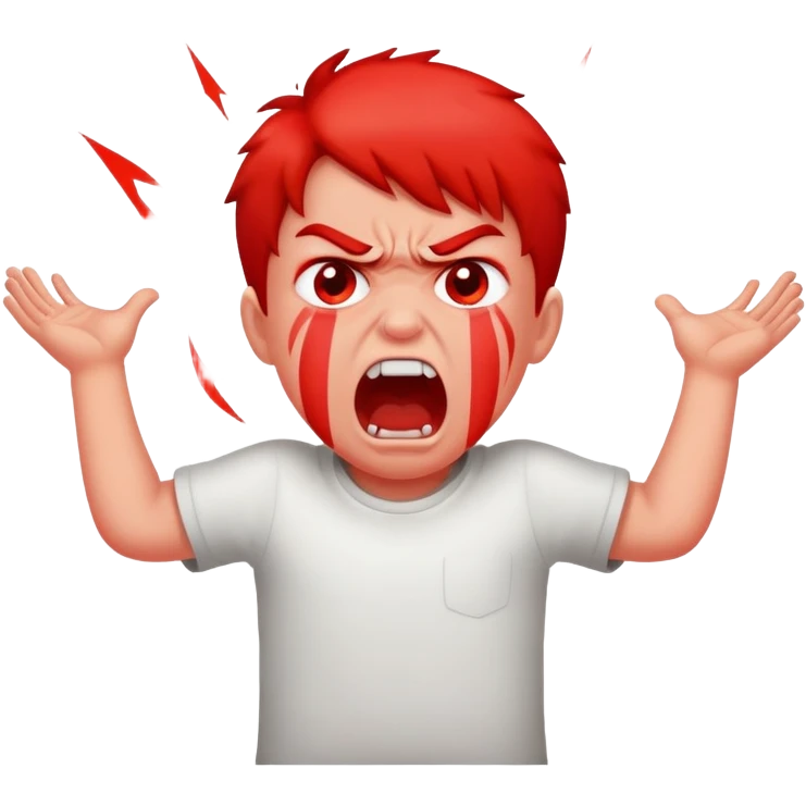 Temper tantrums  emoji