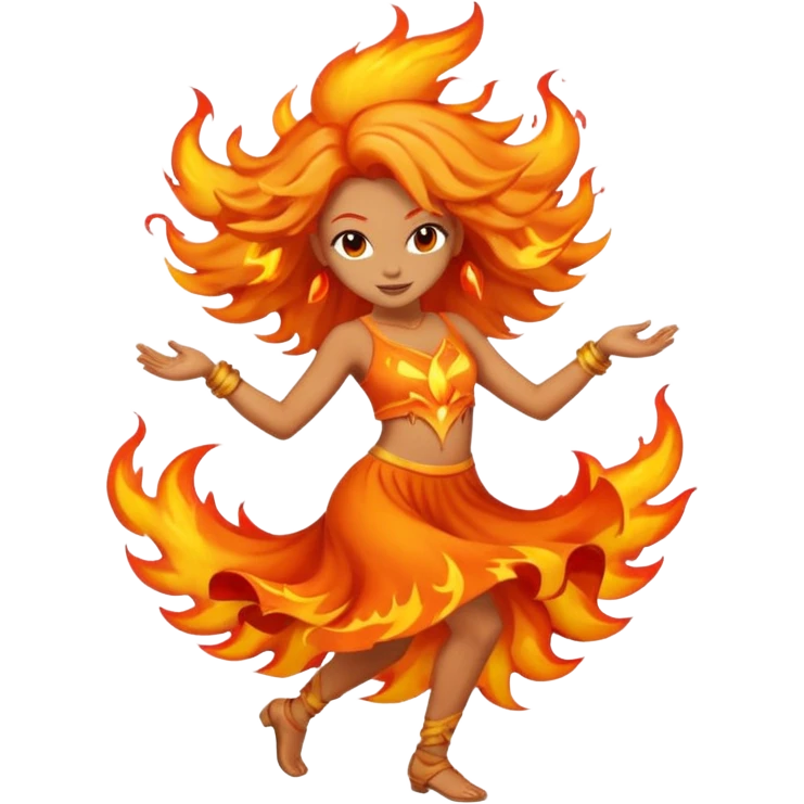 Fire spirit – Flames for hair



























 emoji