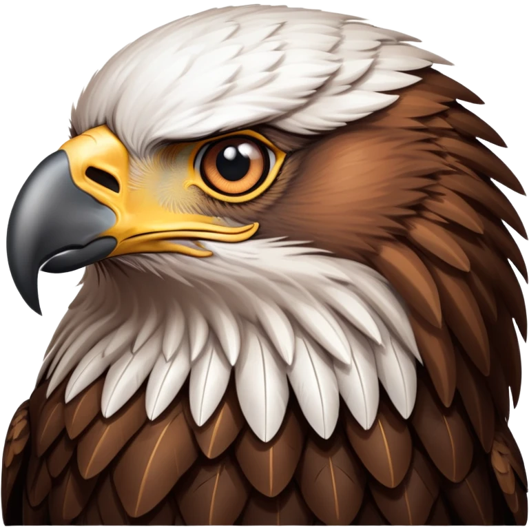 Ravenclaw brown Eagle emoji