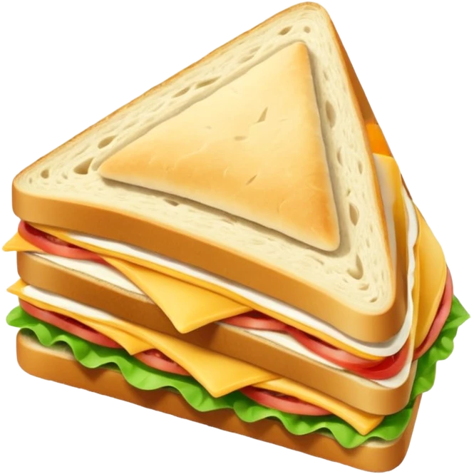 triangle sandwich emoji
