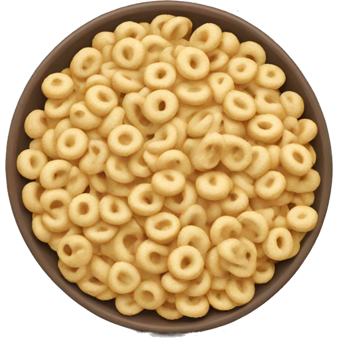 big bowl of cereal emoji
