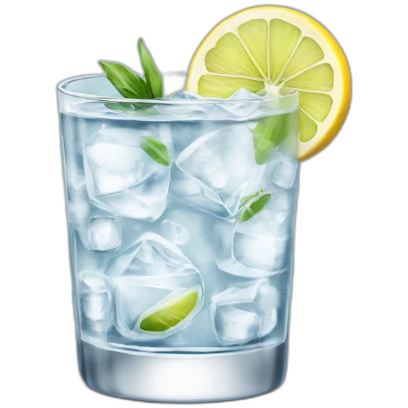 gin tonic cocktail emoji