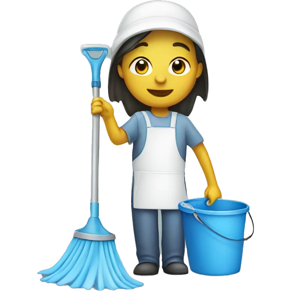cleaning emoji