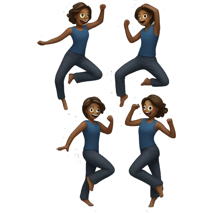 Dancing emoji