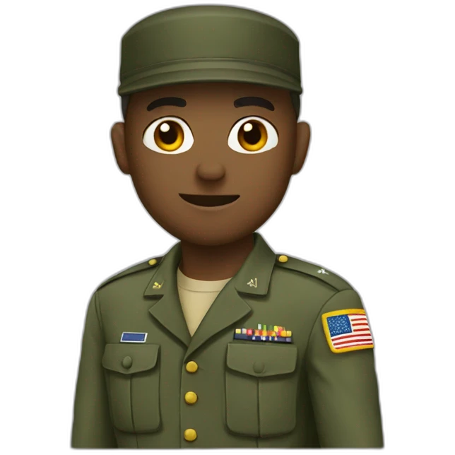 military  emoji