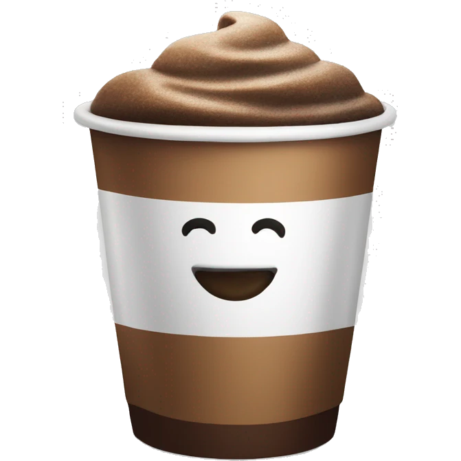 “Strong coffee in a tim horton cup.” emoji
