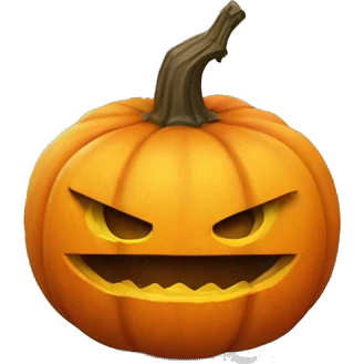 pumpkin bomb emoji