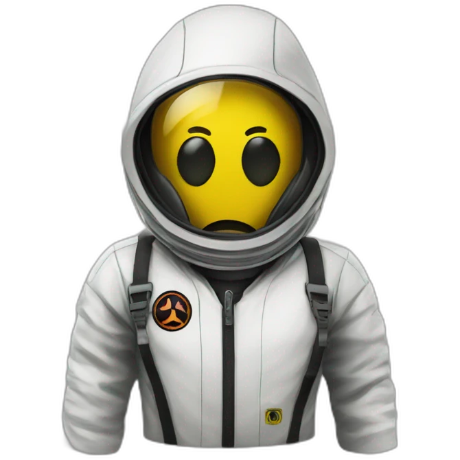 bio hazard suit emoji