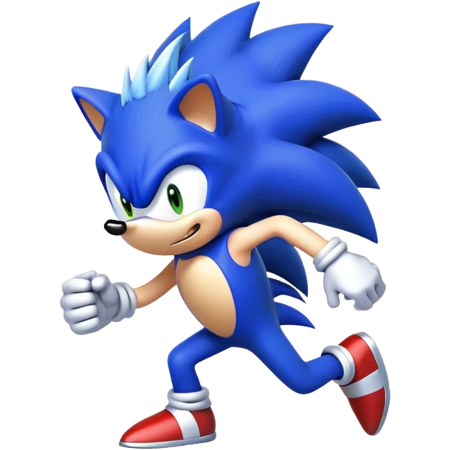 Sonic the Hedgehog emoji