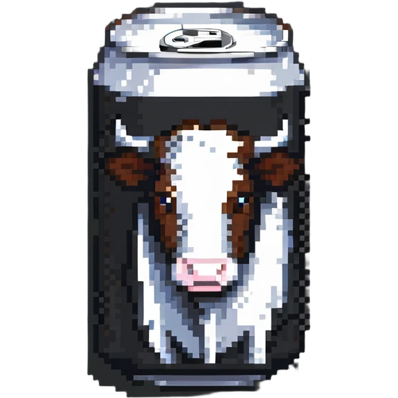 Spotted Cow beer can emoji