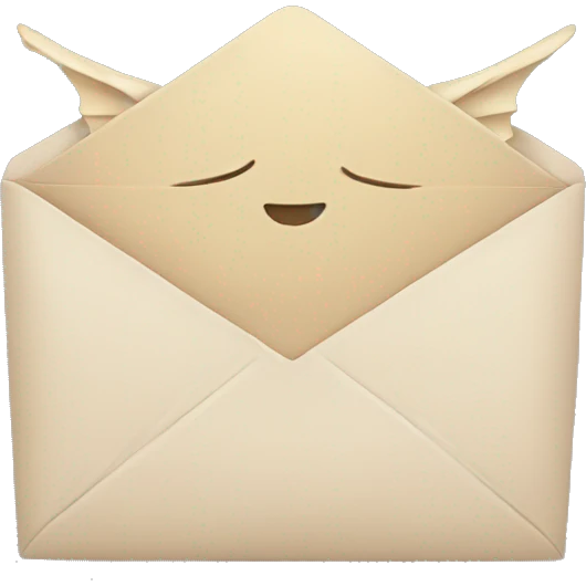 Envelope with wings emoji