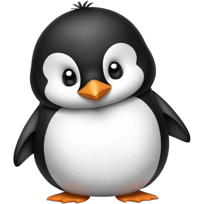 penguin giving thumbs down emoji