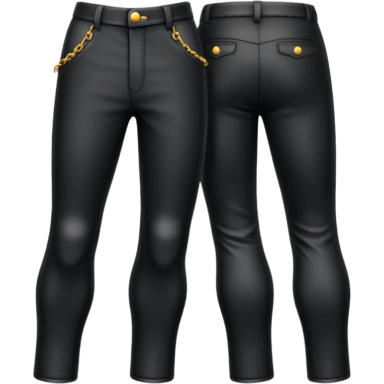 Pantalones de montar (breeches) negros emoji