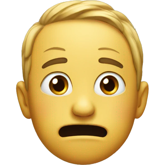 Emoji face begging emoji