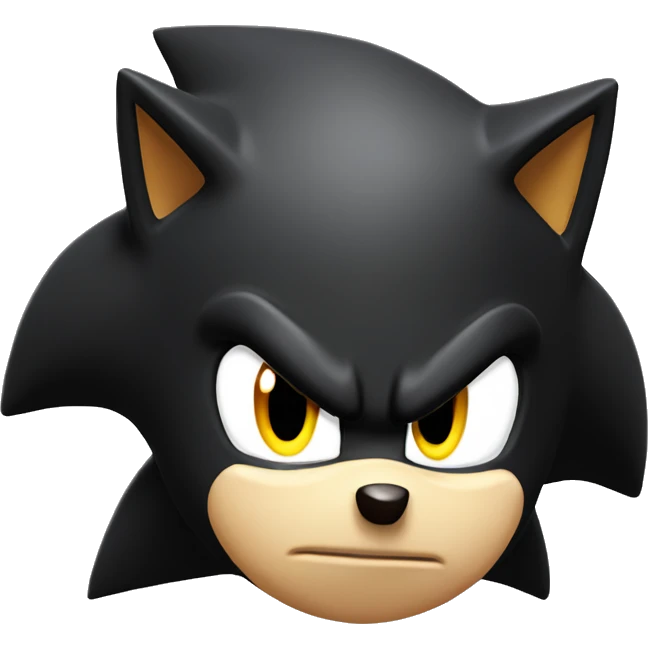 Shadow the hedgehog iOS  emoji