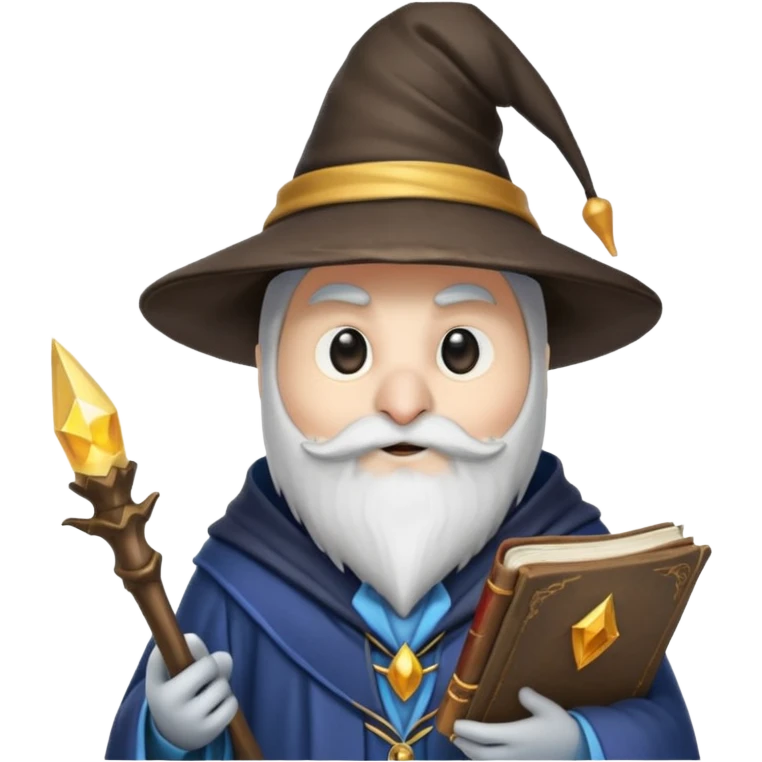 Penguin Wizard emoji