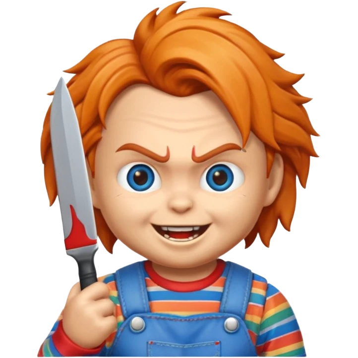 Un emojin de chuky emoji