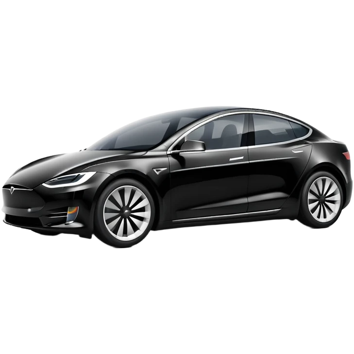 Tesla electric car emoji