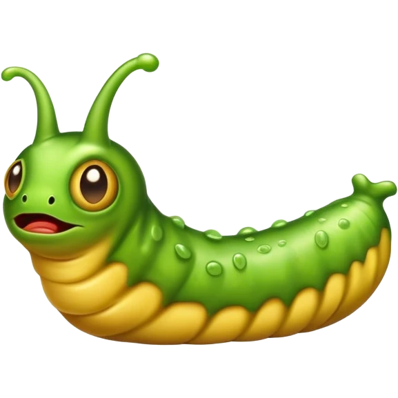 Violent slug emoji