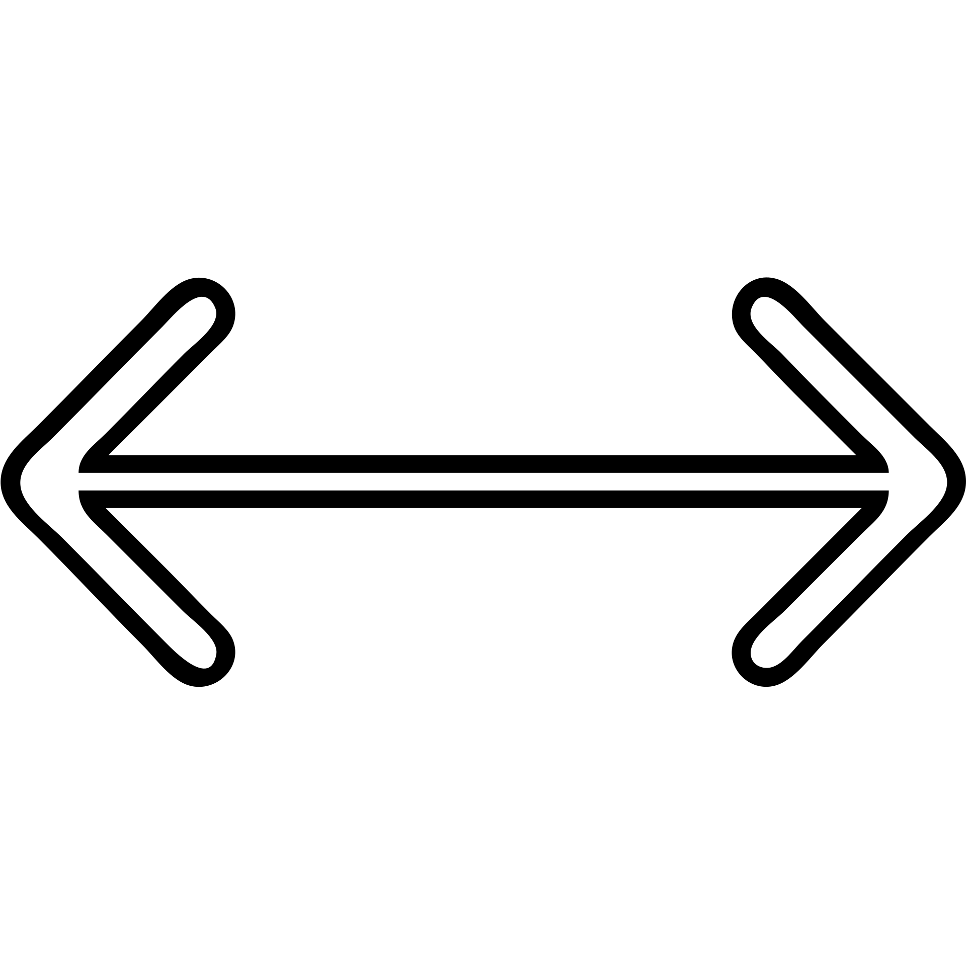 A double-headed arrow icon emoji