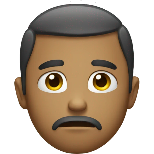 Sad emotion emoji