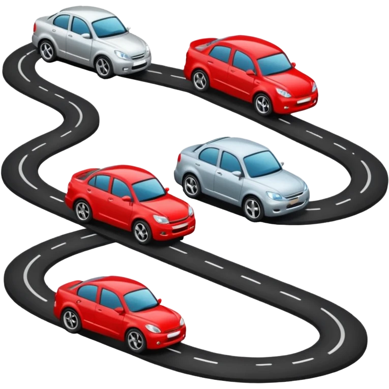 transport on the road emoji