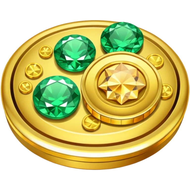 coin and gems emoji