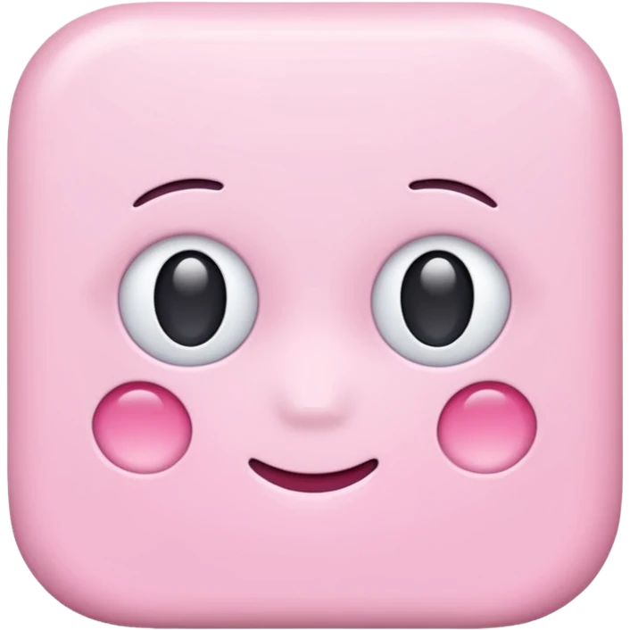 Pink pastel emoji