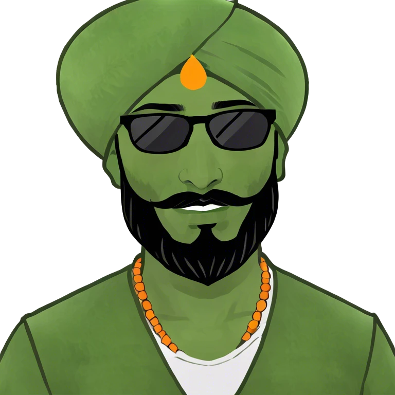Sikh guy witn sunglasses  emoji