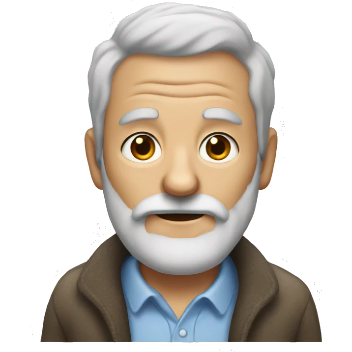 Hairy old man emoji