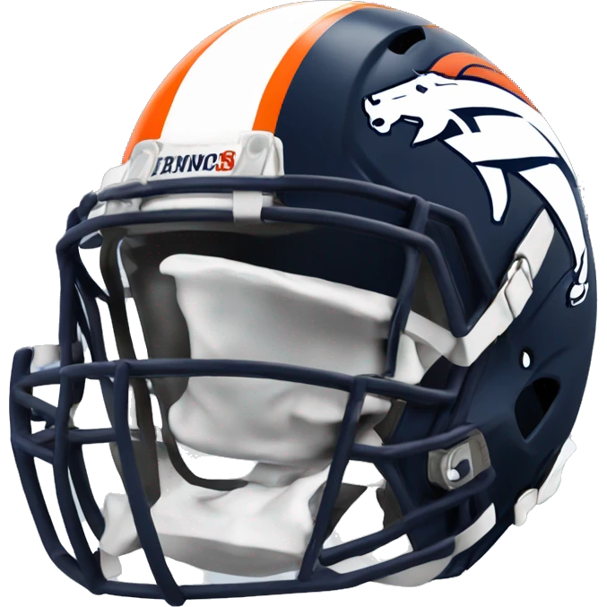 Denver broncos new helmet emoji