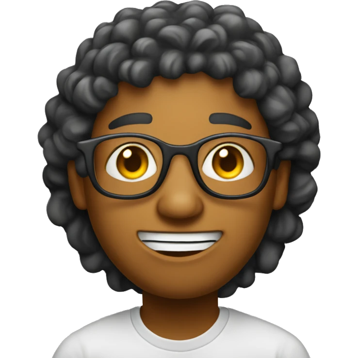 creative simbol digital storyteller that describe creativity, smart, huble emoji
